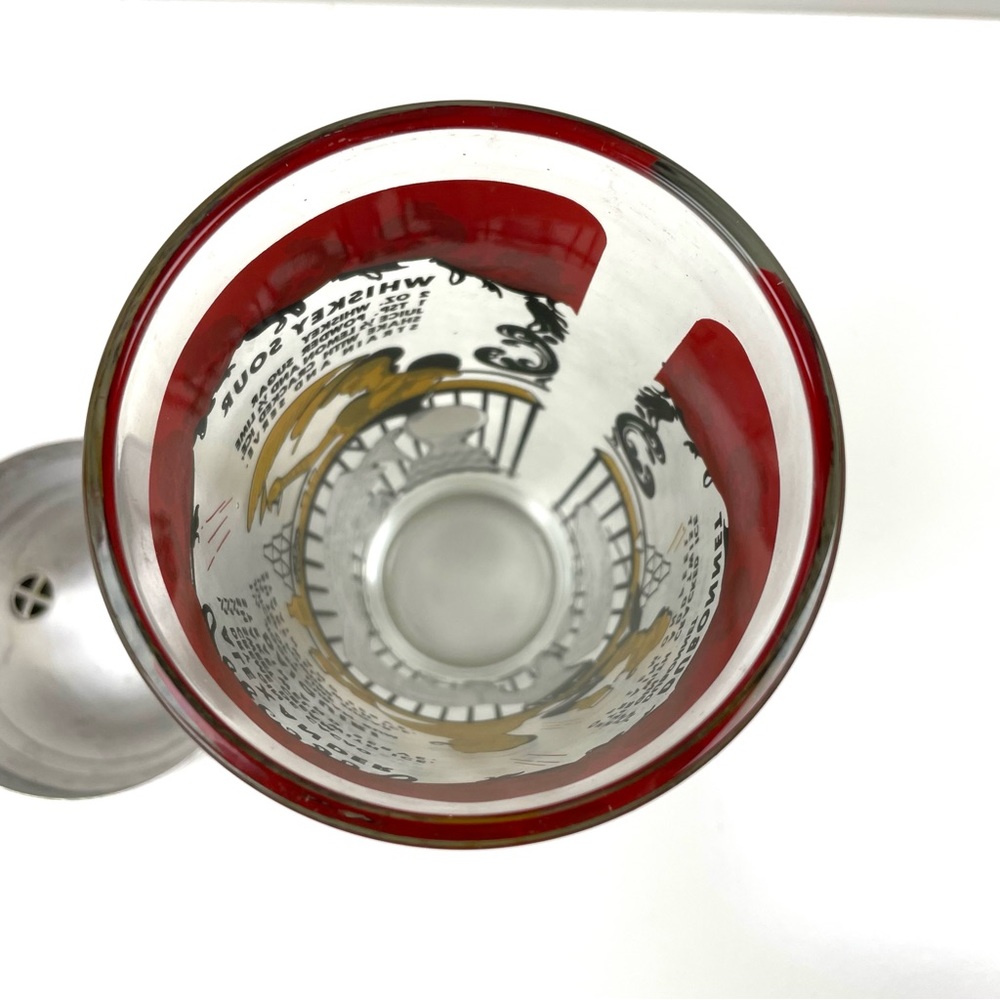 Hazel-Atlas "Ragtime" 10 inch Cocktail Shaker - Picture 6 of 7
